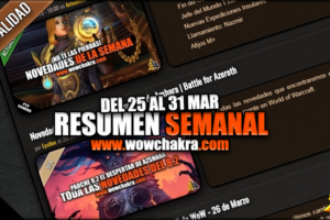 Resumen semanal wowchakra