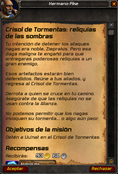 Misiones Crisol de la Tormentas