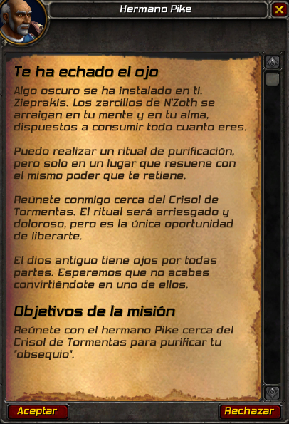 Misiones Crisol de la Tormentas