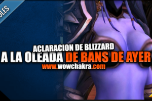 Aclaración oleada de bans