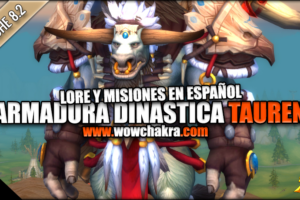 Lore y misiones en español Armadura dinástica de los Tauren