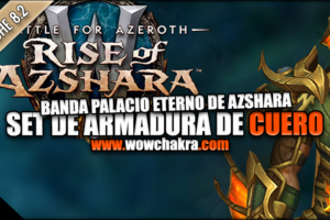 Azshara's Eternal Palace Raid Leather Armor Set