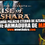 Azshara's Eternal Palace Raid Mail Armor Set