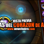 Esencias titánicas del Corazón de Azeroth en español