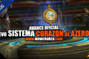 Avance oficial Nuevo sistema del Corazón de Azeroth