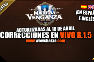 Correcciones en vivo de World of Warcraft
