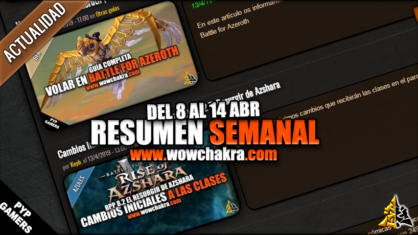 Resumen semanal wowchakra