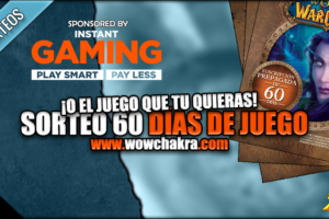 Sorteo 60 días de World of Warcraft Instant Gaming