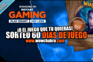 Sorteo 60 días de juego Instant Gaming