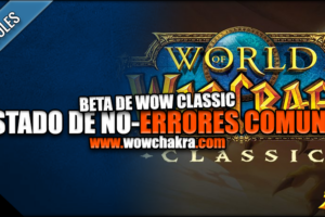 Listado de no-Errores comunes de la Beta de Classic