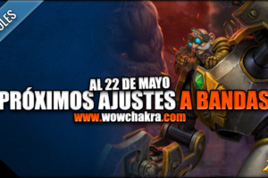 Cambios a las bandas el 22 de Mayo