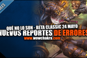 Listado de no-Errores comunes de la Beta de Classic