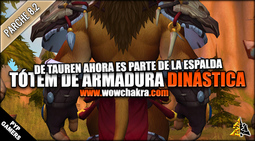 Totem de los Tauren como espalda
