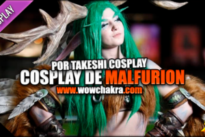 Cosplay Malfurion por Takeshi