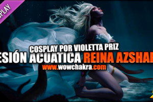 Cosplay Azshara Acuático