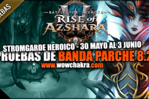 Pruebas de Banda de Battle for Azeroth