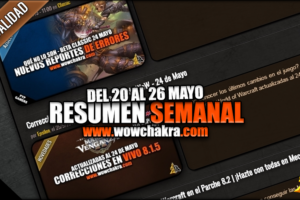 Resumen semanal wowchakra
