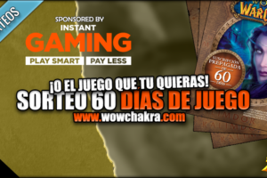 Sorteo 60 días de World of Warcraft Instant Gaming
