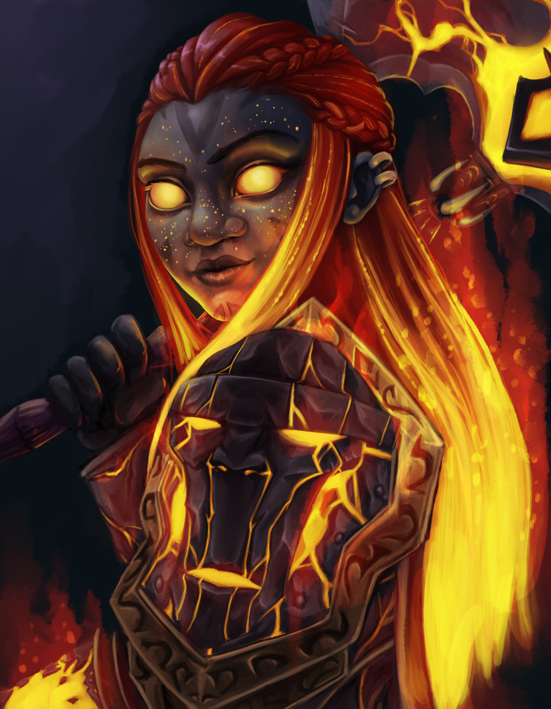 Fan Art Enanos Hierro Negro
