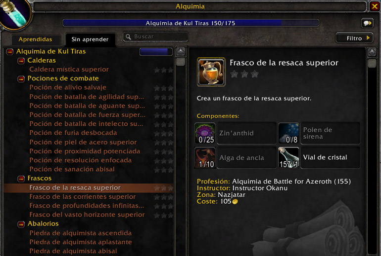 Novedades Alquimia 8.2