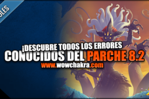 Errores conocidos de la 8.2