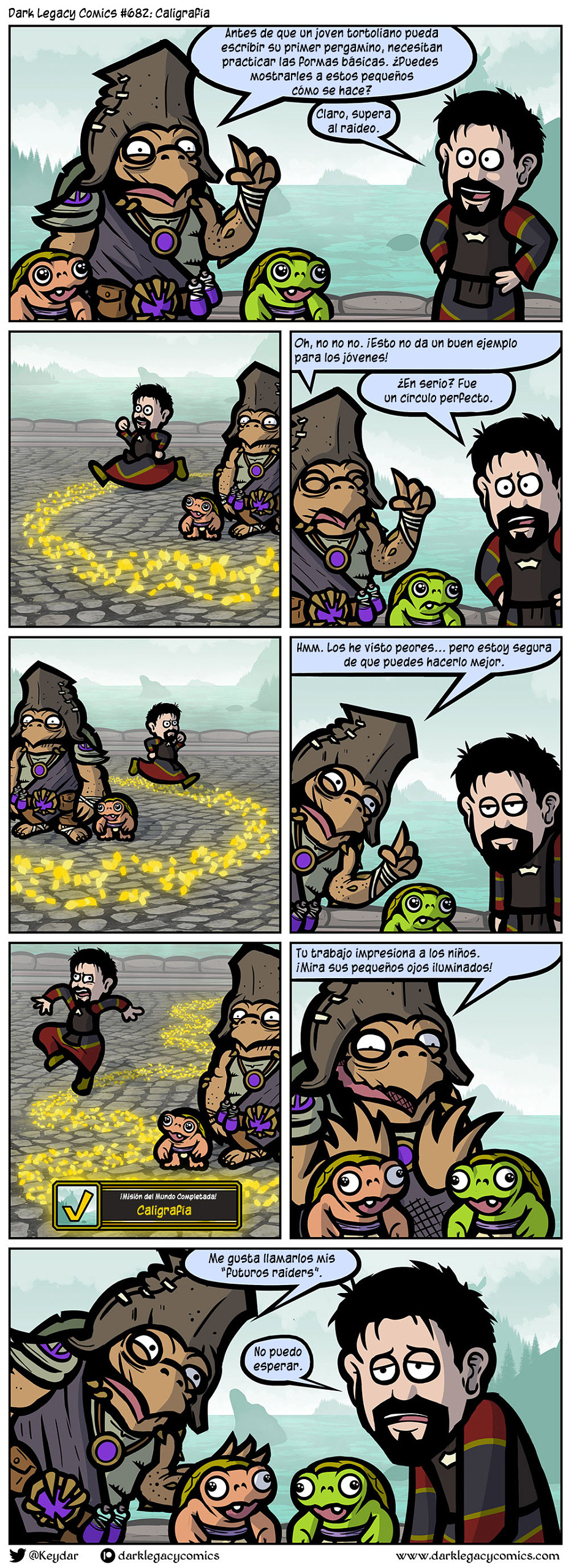 ¡Dark Legacy Comics en español! Episodio #682