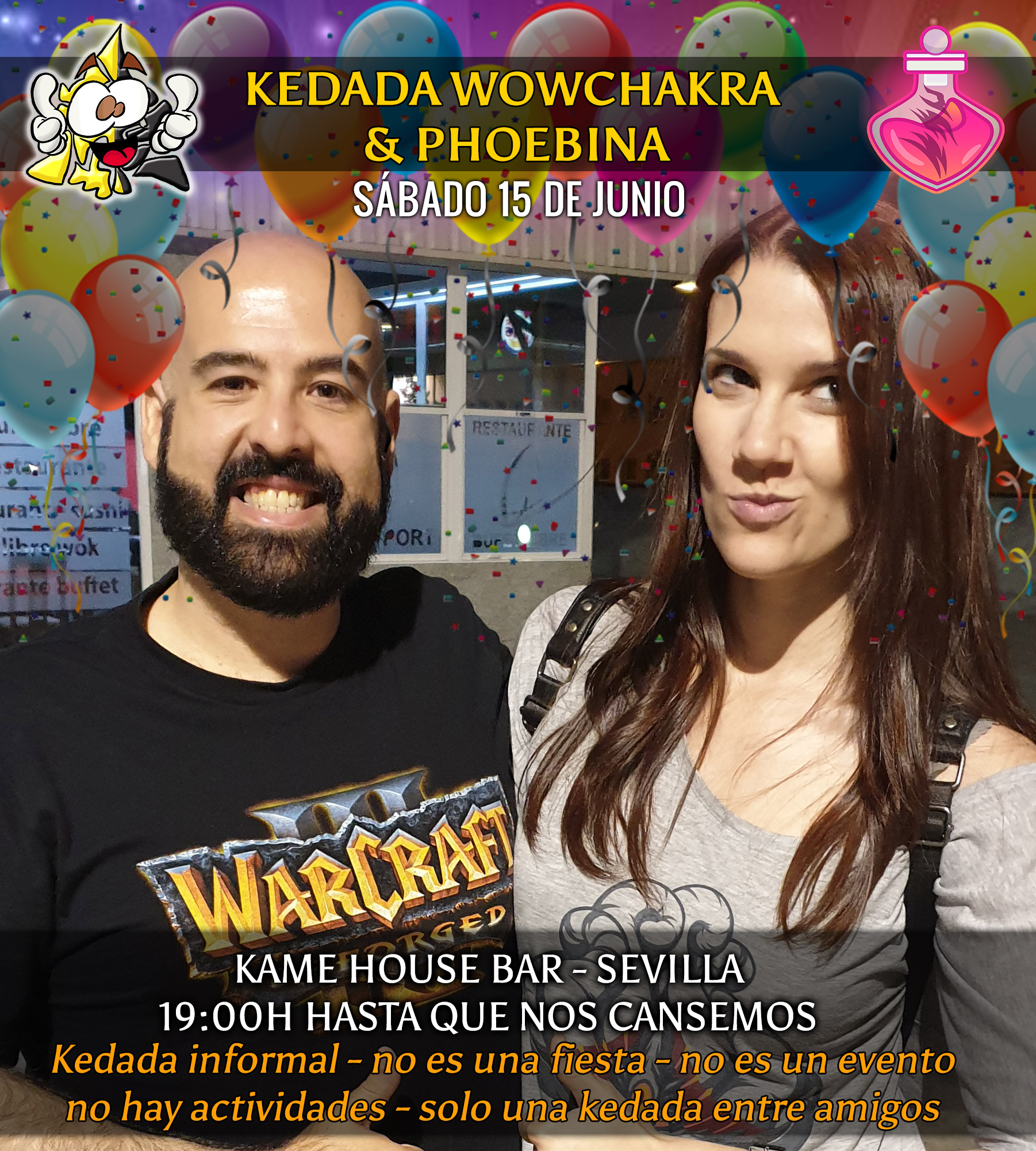 Kedada informal WoWChakra & Phoebina