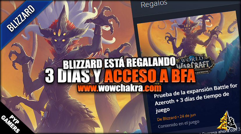 Regalo tiempo de juego y bfa