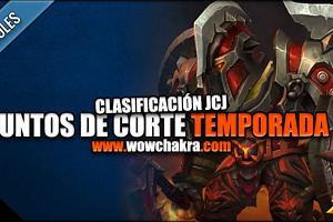 PUNTOS DE CORTE EN LA CLASIFICACIÓN DE LA TEMPORADA 2 DE BFA