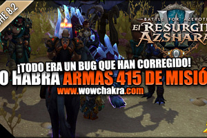 Cómo conseguir un arma 415 con El Resurgir de Azshara