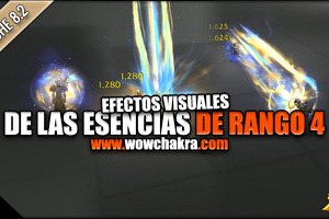 Efectos visuales de las esencias de Rango 4