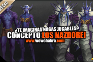 Los Nazdorei, concepto de Raza Naga jugable | ¡Seguro que esto gustaría a muchos!