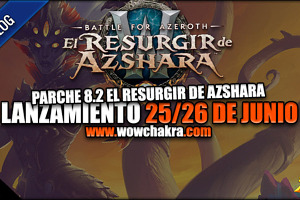 Fecha de lanzamiento del Parche 8.2