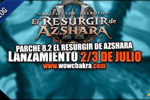 Fecha de lanzamiento del Parche 8.2