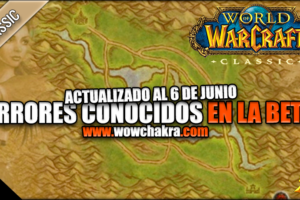 Errores conocidos de Beta Classic