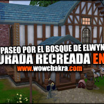Villadorada recreada en los Sims4