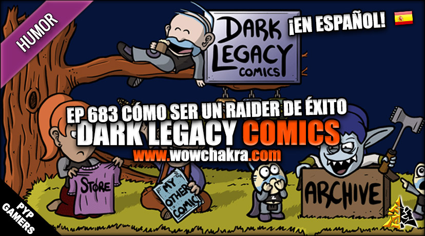 ¡Dark Legacy Comics en español! Episodio #683