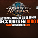 Correcciones en vivo de World of Warcraft