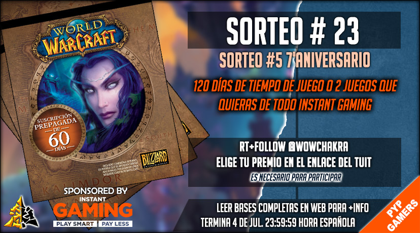 Sorteo 23 Instant Gaming