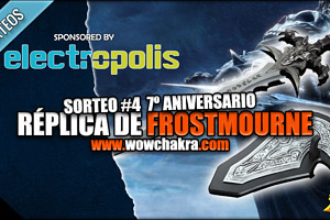 Sorteo de Réplica de Frostmourne a tamaño real