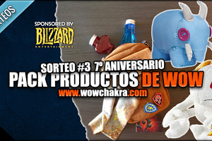 Sorteo 1x Pack Productos oficiales de WoW