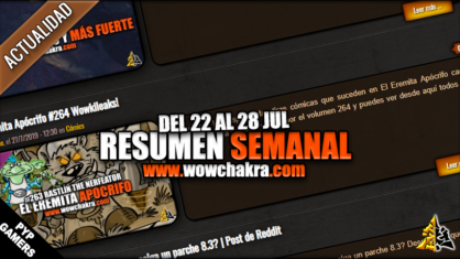 Resumen semanal wowchakra