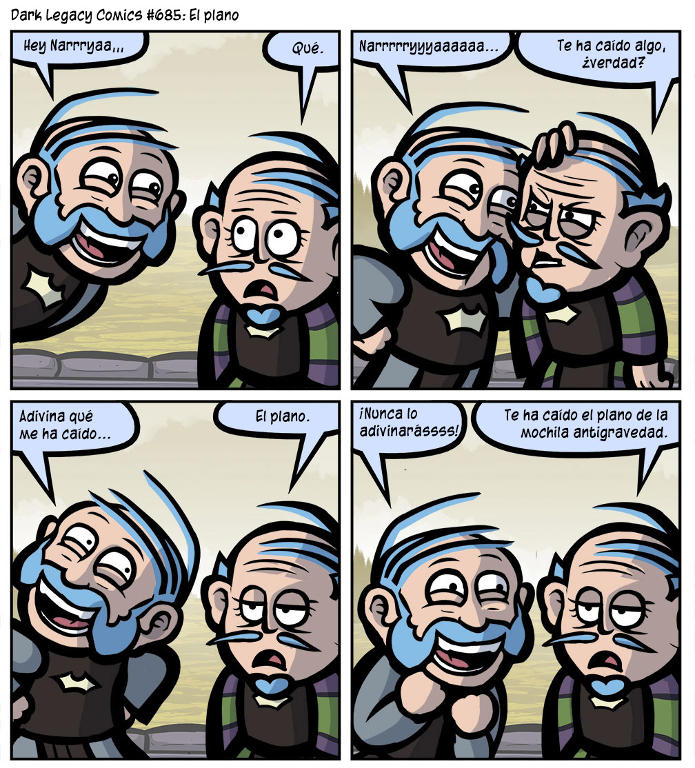 ¡Dark Legacy Comics en español! Episodio #685