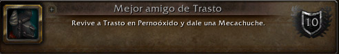 Logro Mejor amigo Trasto