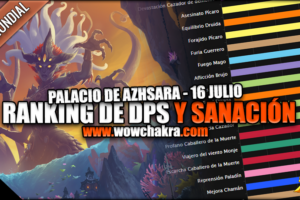 Ranking de DPS y Sanación en Palacio Eterno de Azshara
