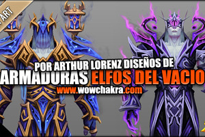 Diseños de Armaduras Elfos del Vacio