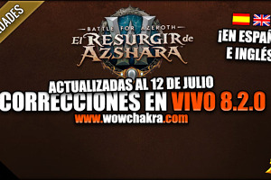 Correcciones en vivo de World of Warcraft