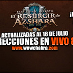 Correcciones en vivo de World of Warcraft