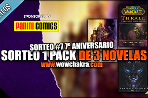 Sorteo 3x novelas de World of Warcraft