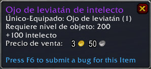 Nerf a las gemas épicas de estadística principal 8.2.5